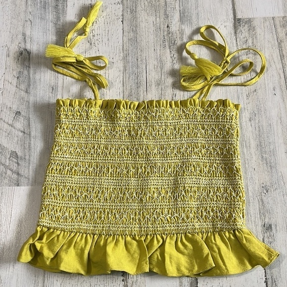 Lost + Wander yellow top size xs - Picture 4 of 8
